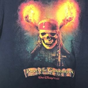 Large WDW Pirates of the Caribbean T Shirt Mickey